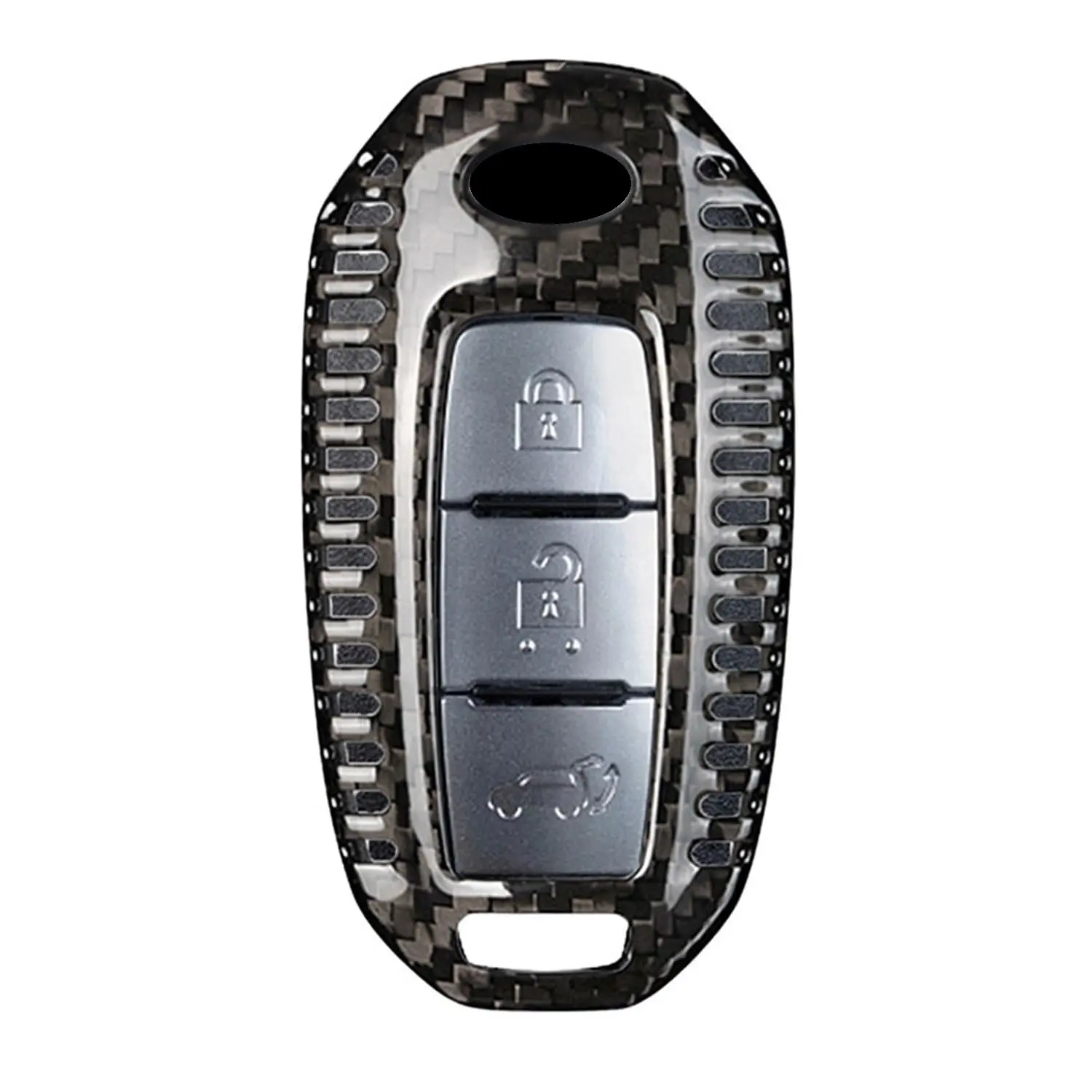 Carbon Fiber Key Fob Cover For Infiniti Smart Keyless Entry Remote 3 4 5 Buttons
Carbon Fiber Key Fob Cover For Infiniti Smart Keyless Entry Remote 3 4 5 Buttons