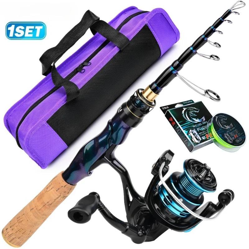 Complete Long Casting Fishing Rod Reel Combo Baitcasting Spinning with Rod Bag Beginner Kit for Saltwater Freshwater Trout Bass
Complete Long Casting Fishing Rod Reel Combo Baitcasting Spinning with Rod Bag Beginner Kit for Saltwater Freshwater Trout Bass