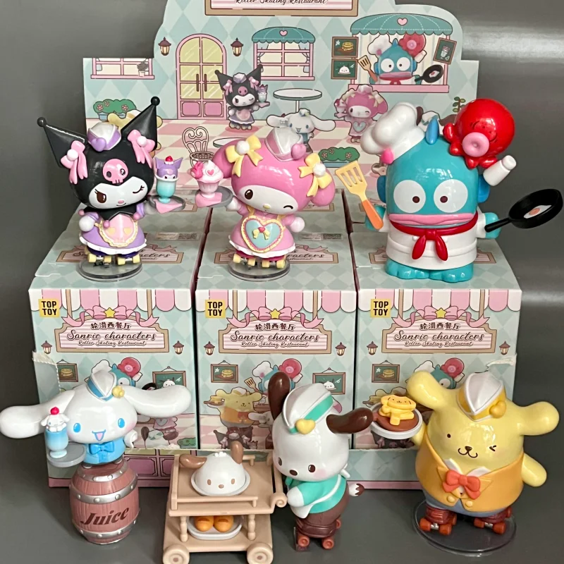 In Stock Original Toptoy Sanrio Characters Roller Skating Restaurant Series Blind Box Desktop Collectible Model Surprise Gift
In Stock Original Toptoy Sanrio Characters Roller Skating Restaurant Series Blind Box Desktop Collectible Model Surprise Gift