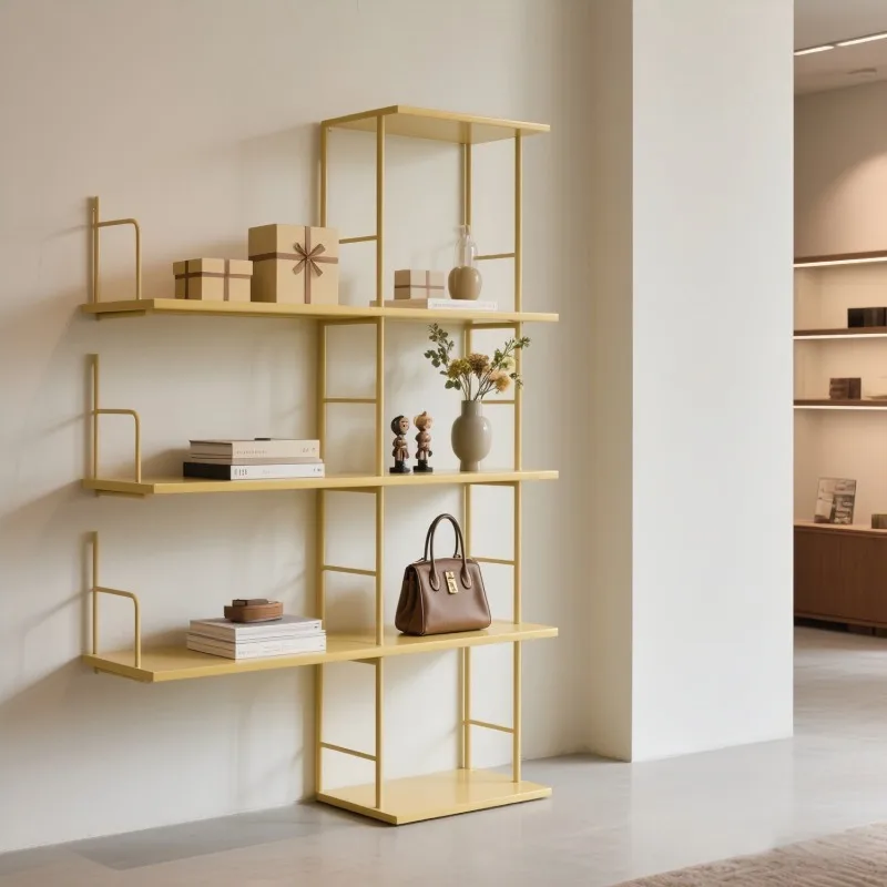 Iron clothing store display rack Floor-to-ceiling shoe bag rack Simple modern women's clothing store special display rack
Iron clothing store display rack Floor-to-ceiling shoe bag rack Simple modern women's clothing store special display rack