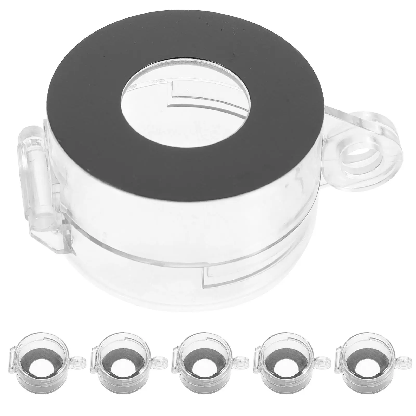 6 Pcs Power Supplies Button Cover Protectors Emergency Protective Covers Transparent
6 Pcs Power Supplies Button Cover Protectors Emergency Protective Covers Transparent