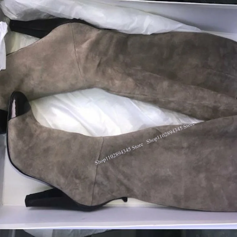 Solid Fleece Knee High Zipper Boots Pointed Toe Thin High Heel Fashion Sexy Winter Big Size 2024 Woman Shoes Zapatillas Mujer
Solid Fleece Knee High Zipper Boots Pointed Toe Thin High Heel Fashion Sexy Winter Big Size 2024 Woman Shoes Zapatillas Mujer