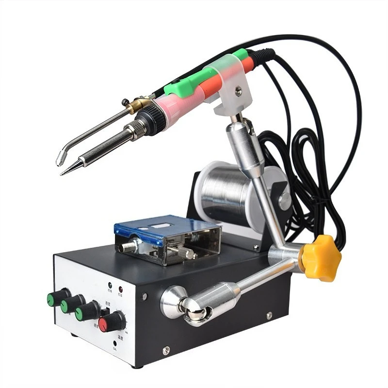 80W Constant Temperature Auto Soldering Machine Foot Pedal Electric Iron for Circuit Board LED Chip Welding
80W Constant Temperature Auto Soldering Machine Foot Pedal Electric Iron for Circuit Board LED Chip Welding