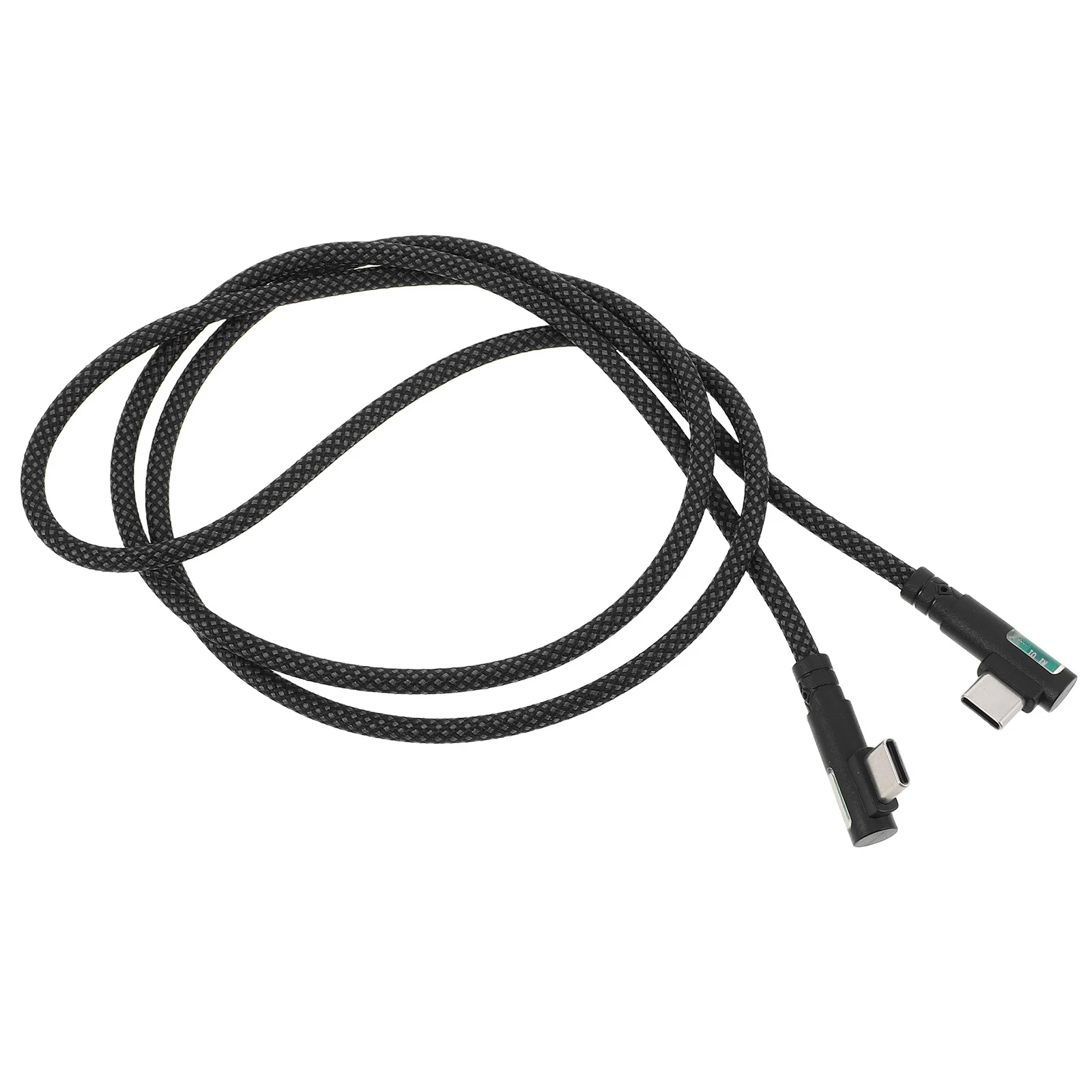 Double Elbow Type C Cable Transparent Dual Charging Cord Fast Charging Data Transfer Right Angle USB C Cable Compatible Phones
Double Elbow Type C Cable Transparent Dual Charging Cord Fast Charging Data Transfer Right Angle USB C Cable Compatible Phones