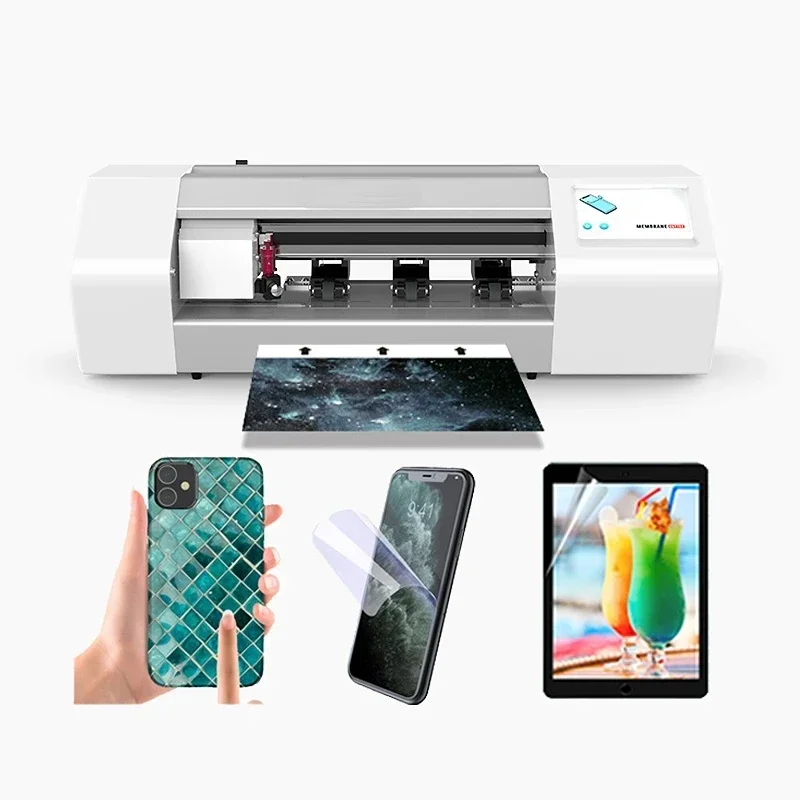 Portable smartphone cell phone cutting screen protector back film making machine Hot sales
Portable smartphone cell phone cutting screen protector back film making machine Hot sales