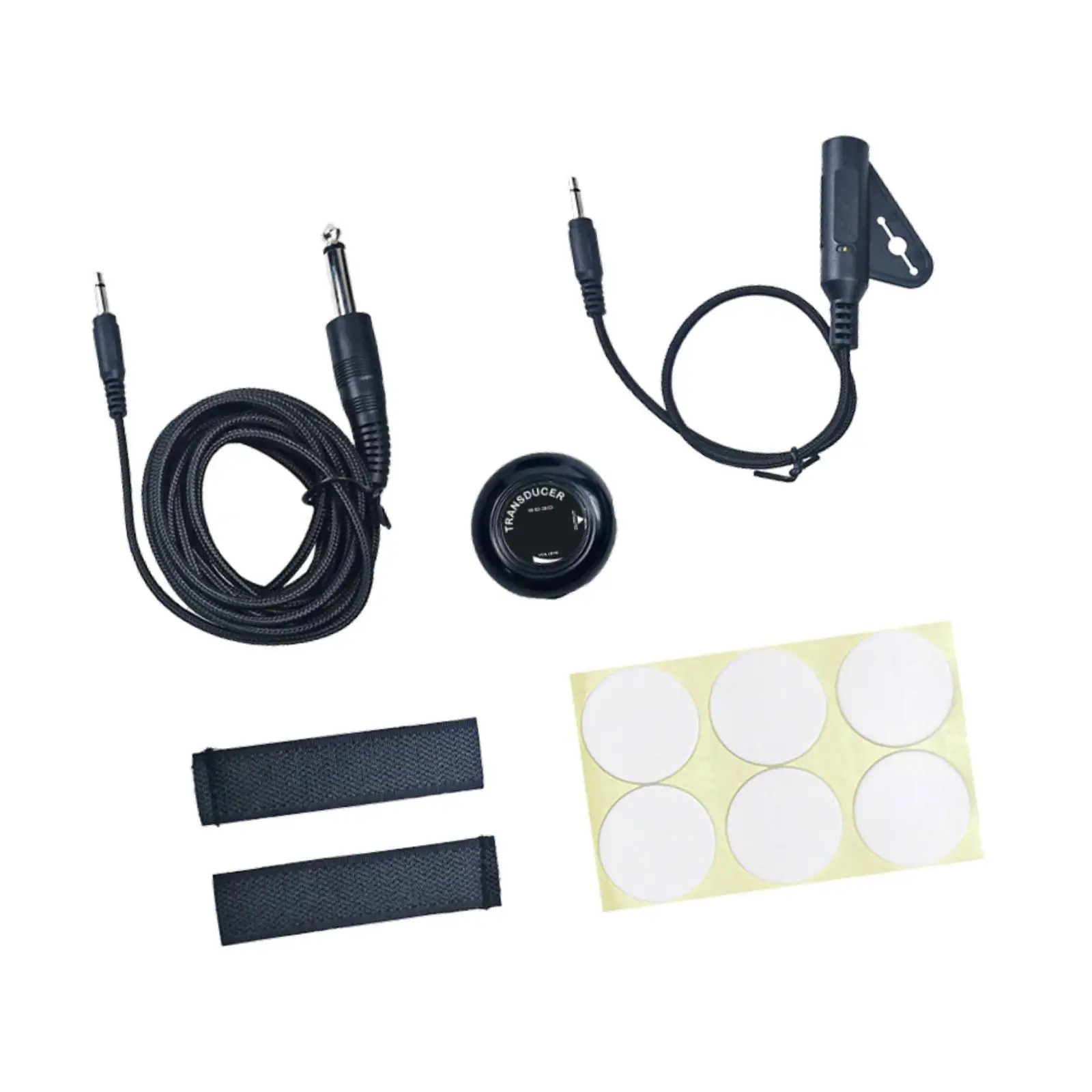 Acoustic Guitar Piezo Contact Microphone Pickup,Microphone Pickup Transducer 6.5mm 3.5mm for Acoustic Guitar Instrument
Acoustic Guitar Piezo Contact Microphone Pickup,Microphone Pickup Transducer 6.5mm 3.5mm for Acoustic Guitar Instrument