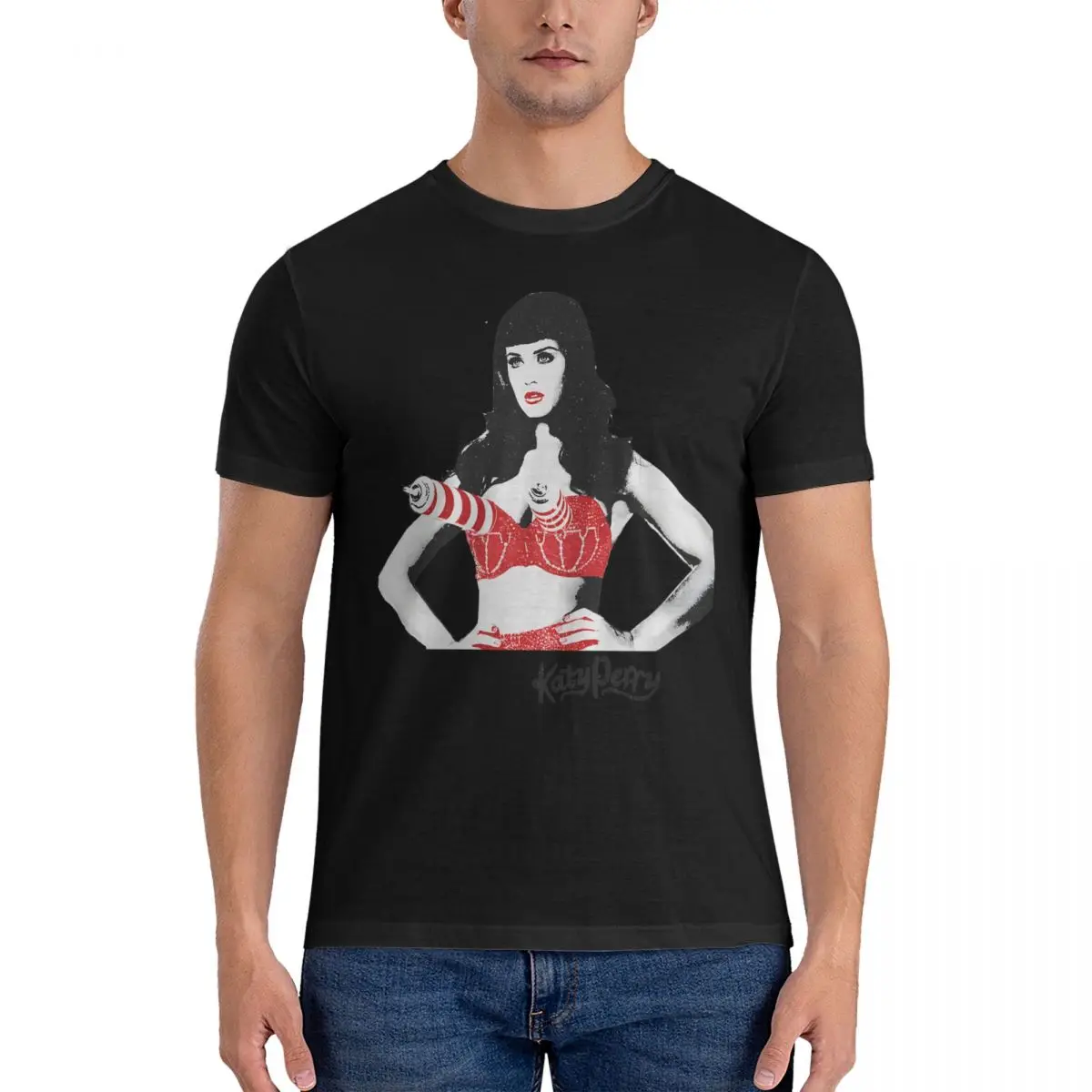 Showdown California Gurls T Shirt Men's Vintage T-Shirts Round Neck K-Katy Singer Perry Tees Short Sleeve Clothes Gift Idea
Showdown California Gurls T Shirt Men's Vintage T-Shirts Round Neck K-Katy Singer Perry Tees Short Sleeve Clothes Gift Idea