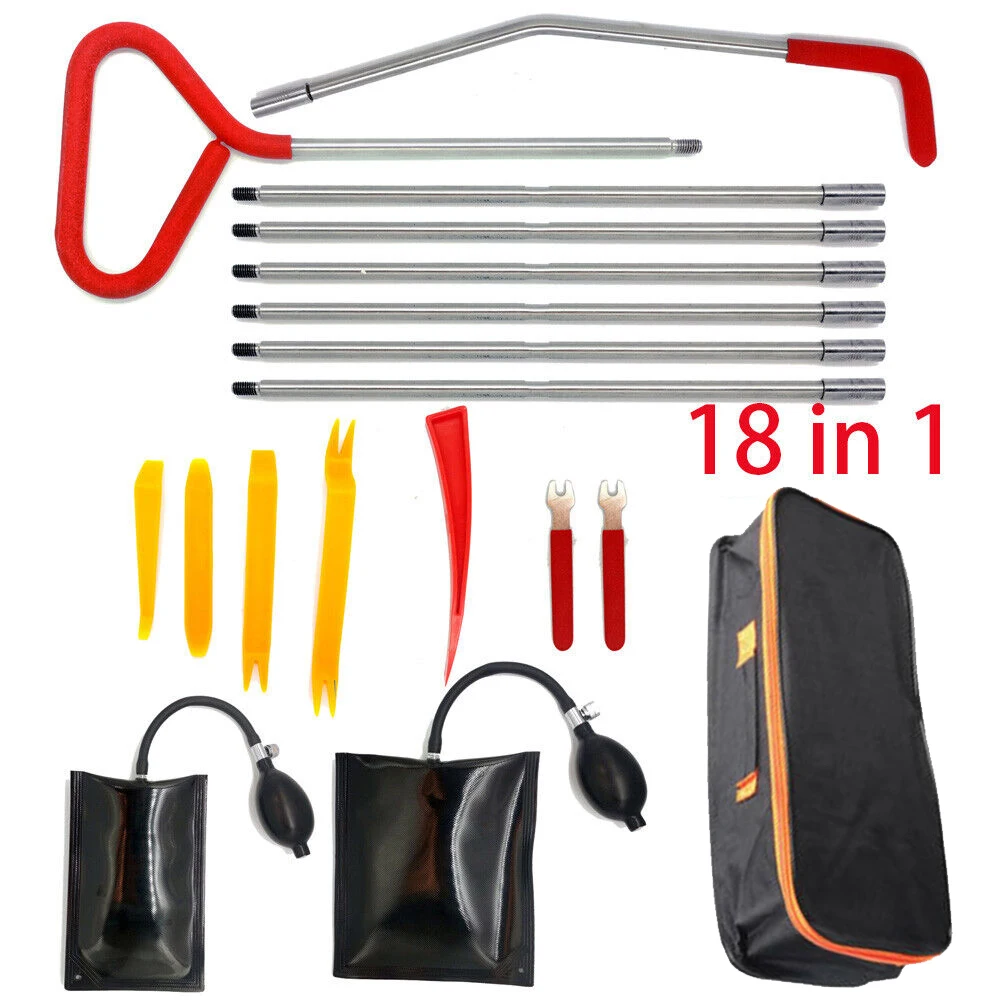 18 Pcs Car Sunken Repair Tool 303 Stainless Steel 4 Connection Long-Distance Hook Tool Repair Car Door Tool Car Accessories
18 Pcs Car Sunken Repair Tool 303 Stainless Steel 4 Connection Long-Distance Hook Tool Repair Car Door Tool Car Accessories