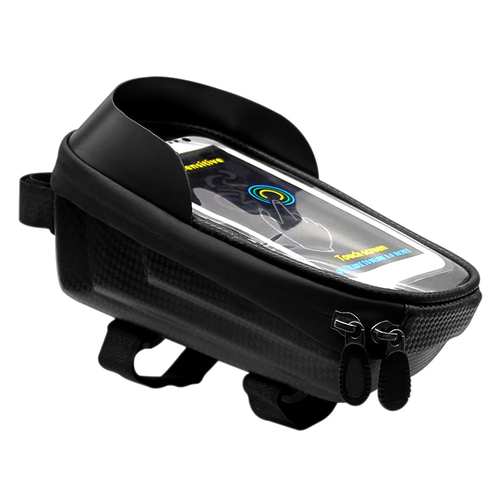 1L Bike Cell Phone Pouch Bike Front Beam Package Touch Screen Bicycle Front Frame Bag Large Capacity for Mountain Road Bike
1L Bike Cell Phone Pouch Bike Front Beam Package Touch Screen Bicycle Front Frame Bag Large Capacity for Mountain Road Bike