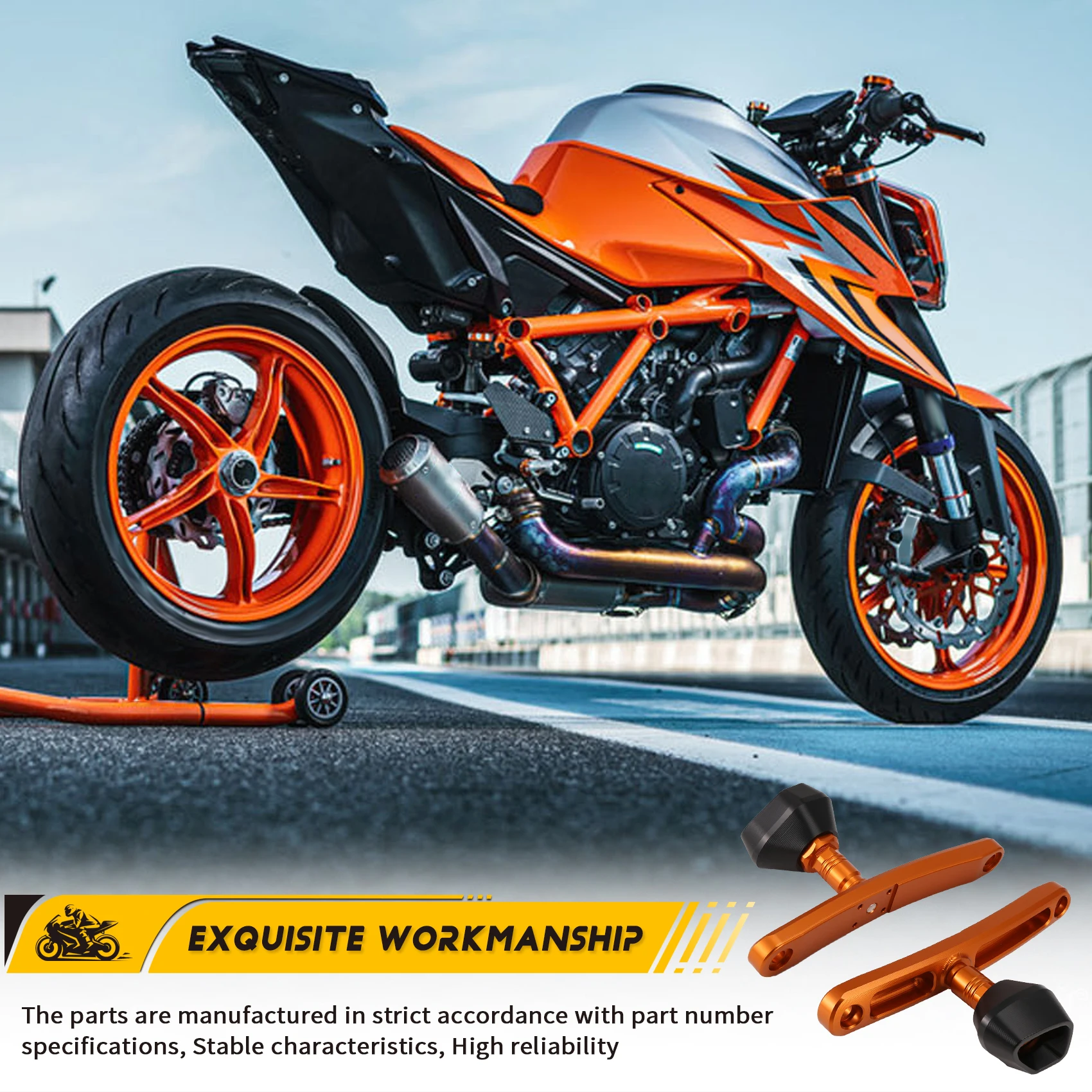 Motorcycle Accessories For 1390 SUPERDUKE R 2024 1290 SUPER DUKE R 2020-2023 Frame Crash Sliders Protection Pads
Motorcycle Accessories For 1390 SUPERDUKE R 2024 1290 SUPER DUKE R 2020-2023 Frame Crash Sliders Protection Pads