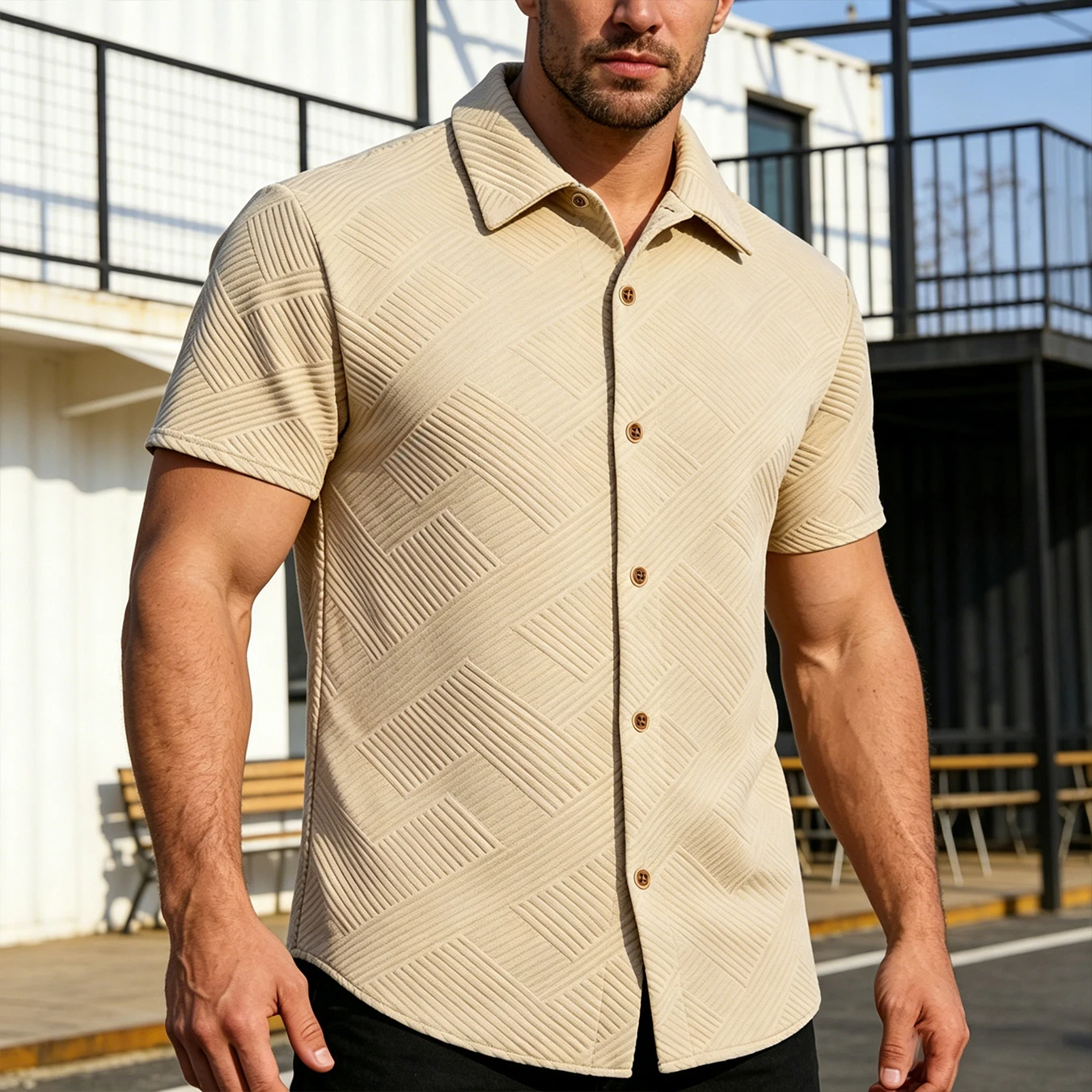 Summer Men's Casual Shirt Short Sleeve Male Clothing Hip Hop Streetwear Plus Tops Black White Tee Fashion Baggy Shirt
Summer Men's Casual Shirt Short Sleeve Male Clothing Hip Hop Streetwear Plus Tops Black White Tee Fashion Baggy Shirt