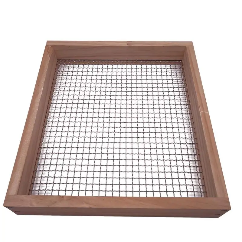 Wooden Rock Sifter Multifunctional Soil Screen Sifter Reusable Garden Supplies Large Capacity Bonsai Tool For Compost
Wooden Rock Sifter Multifunctional Soil Screen Sifter Reusable Garden Supplies Large Capacity Bonsai Tool For Compost