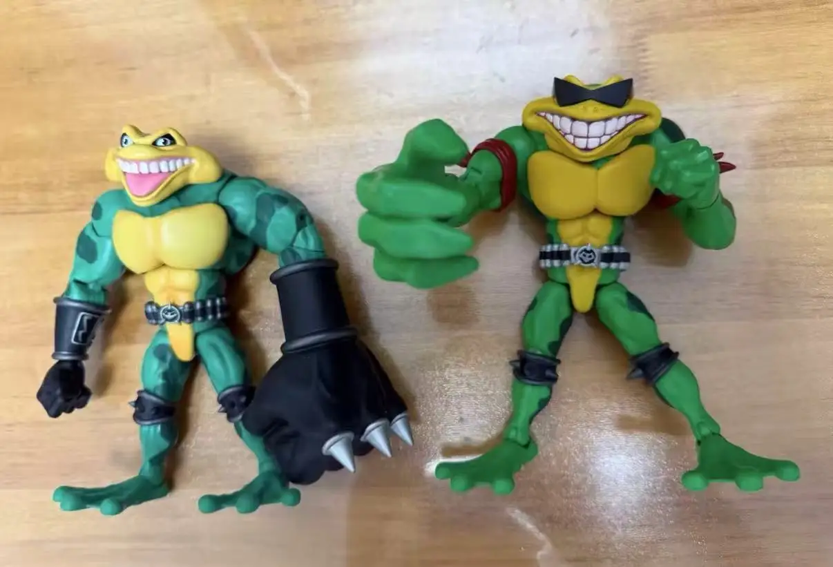 In Stock Metropolis Ninja Frog Battle Frog Battletoads Movable Doll Toy Model
In Stock Metropolis Ninja Frog Battle Frog Battletoads Movable Doll Toy Model