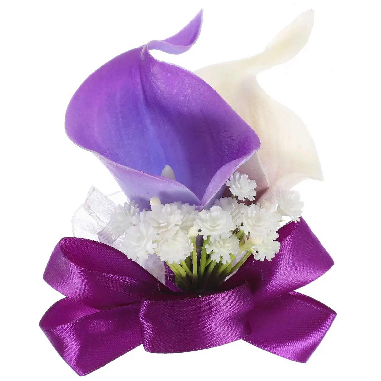 Wrist Flower Purple Corsages Women Groom Boutonniere Wedding Decorations Bridal Party Accessories Simulation Flower Brooches
Wrist Flower Purple Corsages Women Groom Boutonniere Wedding Decorations Bridal Party Accessories Simulation Flower Brooches