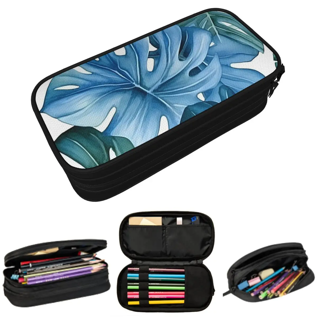 Синие пеналы с изображением листьев монстеры, большие вместительные сумки для ручек, пеналы-коробки для мальчиков и девочек, школьные канцелярские принадлежности
Синие пеналы с изображением листьев монстеры, большие вместительные сумки для ручек, пеналы-коробки для мальчиков и девочек, школьные канцелярские принадлежности