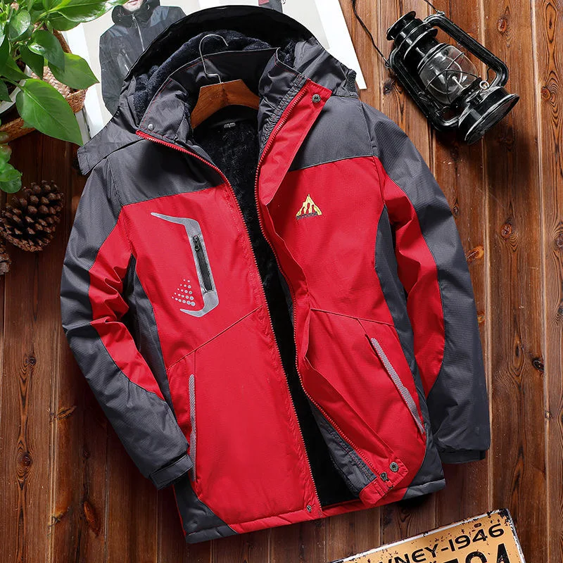 Autumn and Winter New Fashion Sports Waterproof Sports Mountaineering Wear Men's Casual Loose Thick Warm High Quality Coat L-5XL
Autumn and Winter New Fashion Sports Waterproof Sports Mountaineering Wear Men's Casual Loose Thick Warm High Quality Coat L-5XL