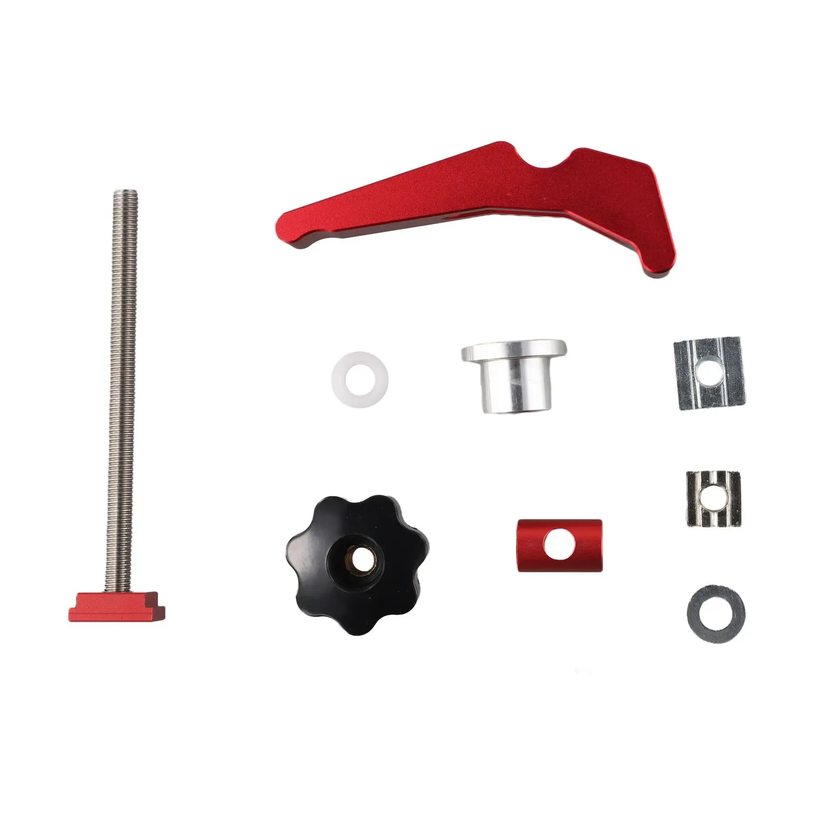 T-Track Clamp Drill Press Clamp Adjustable Clamping Pressure Aluminum Alloy Construction For Metalworking Tasks
T-Track Clamp Drill Press Clamp Adjustable Clamping Pressure Aluminum Alloy Construction For Metalworking Tasks