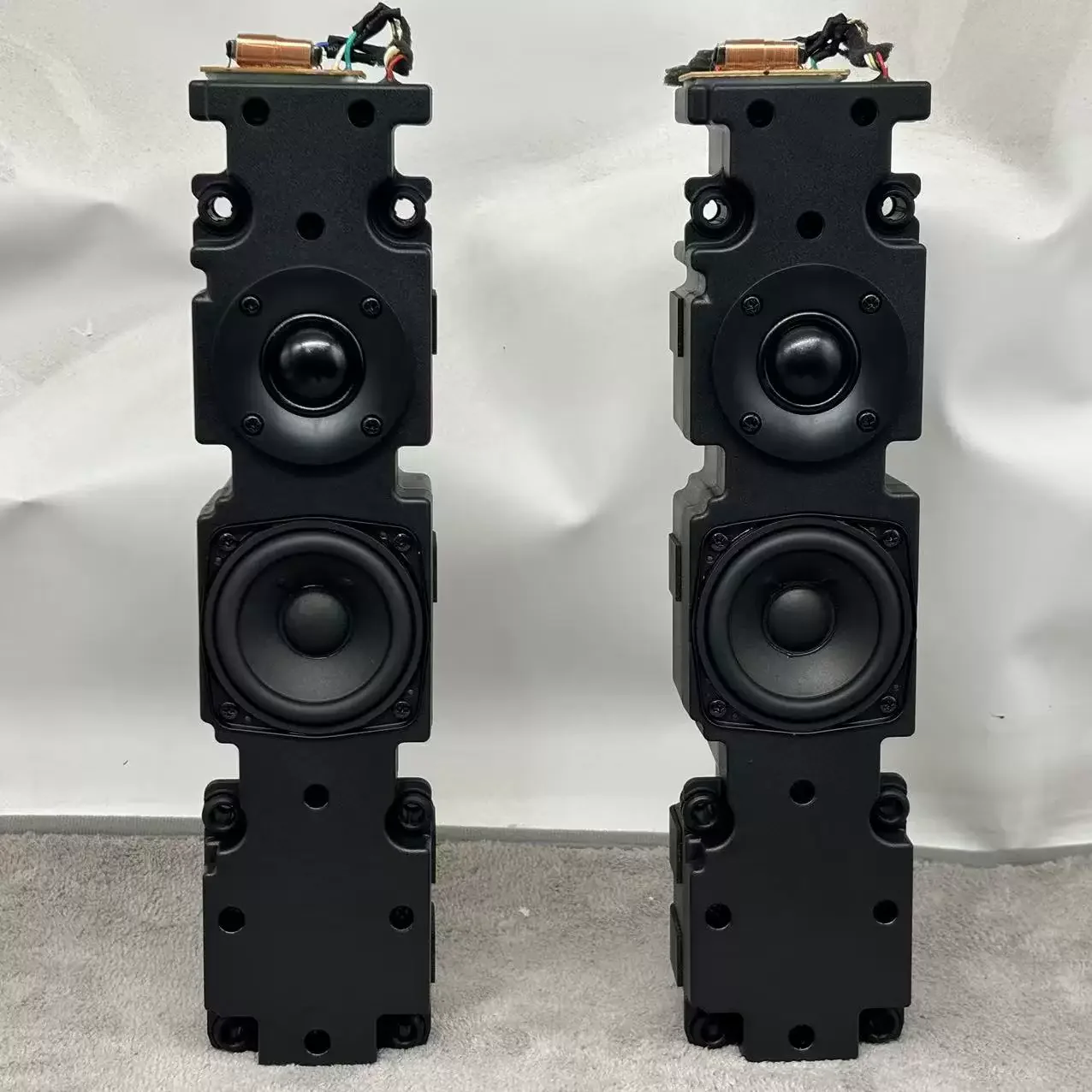 GHXAMP Audiophile 3" 2-Way Passive Desktop Surround Sound Speakers -High-Fidelity Vocal Reference Monitor Bookshelf Speakers 2PC
GHXAMP Audiophile 3" 2-Way Passive Desktop Surround Sound Speakers -High-Fidelity Vocal Reference Monitor Bookshelf Speakers 2PC