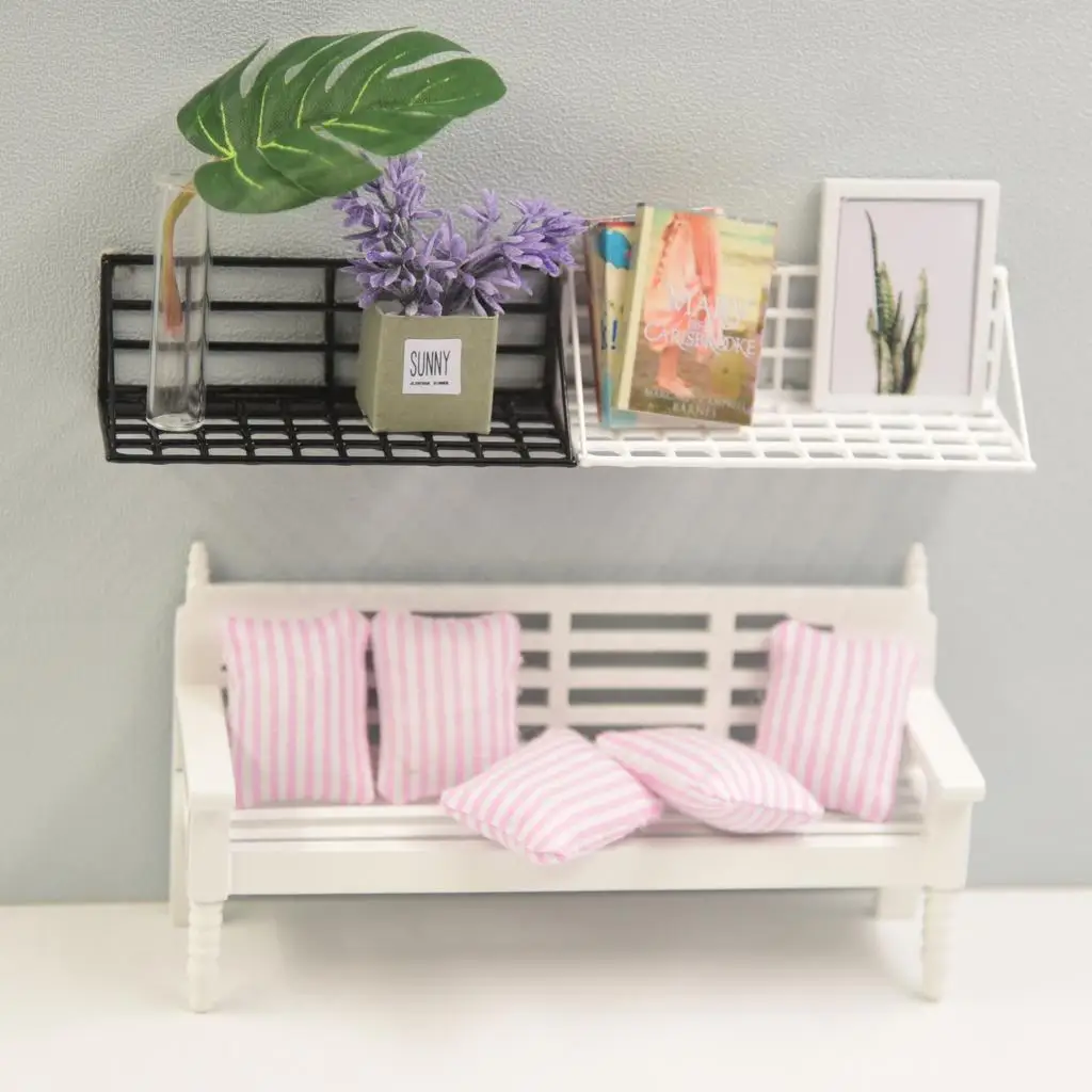 1/12 Scale Dollhouse Decor Garden Black Wall Shelf Rack DIY Kit
1/12 Scale Dollhouse Decor Garden Black Wall Shelf Rack DIY Kit