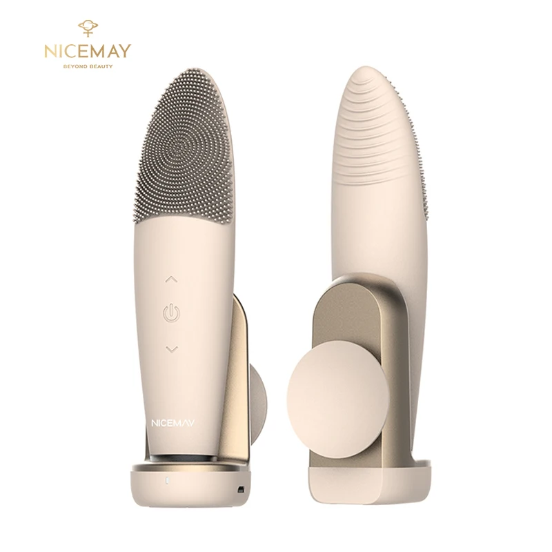 Sonic Electric Face Cleansing Brush Soft Silicone Facial Scrubber Rechargeable Skin Care Device For Deep Pore Clean Massager
Sonic Electric Face Cleansing Brush Soft Silicone Facial Scrubber Rechargeable Skin Care Device For Deep Pore Clean Massager
