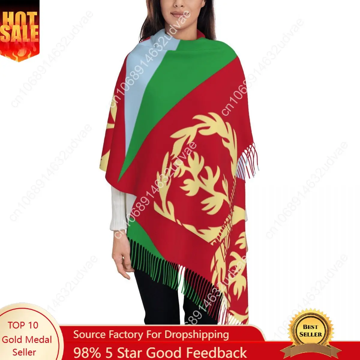 Eritrea Flag Proud Eritrean Shawls Wraps for Womens Warm Large Long Scarf Pashmina Tassel Scarves
Eritrea Flag Proud Eritrean Shawls Wraps for Womens Warm Large Long Scarf Pashmina Tassel Scarves