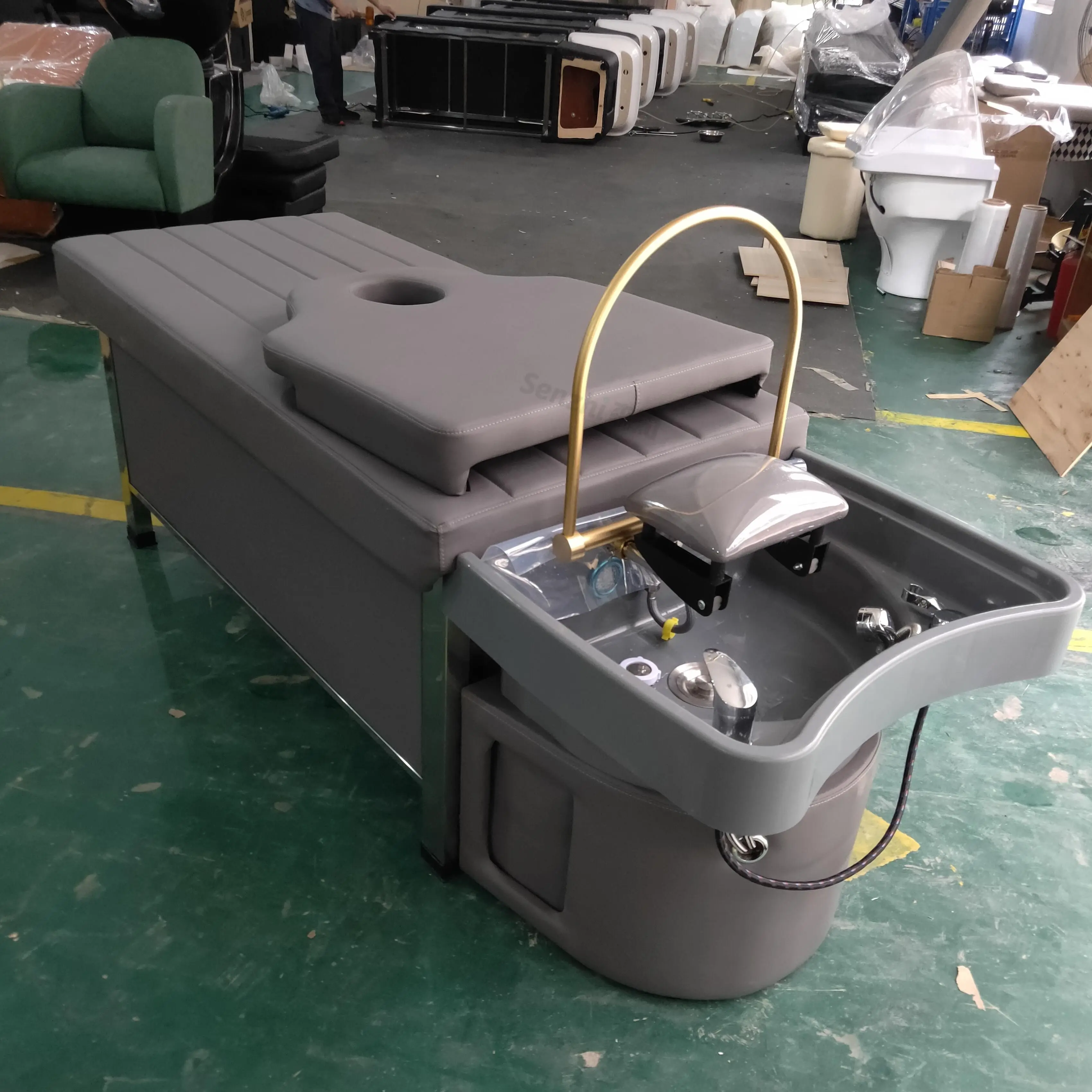 Multifunctional Shampoo Bed Washing Salon Shampoo Massage Thai Style Shampoo Bed Beauty Bed With Water Circulation Steam
Multifunctional Shampoo Bed Washing Salon Shampoo Massage Thai Style Shampoo Bed Beauty Bed With Water Circulation Steam