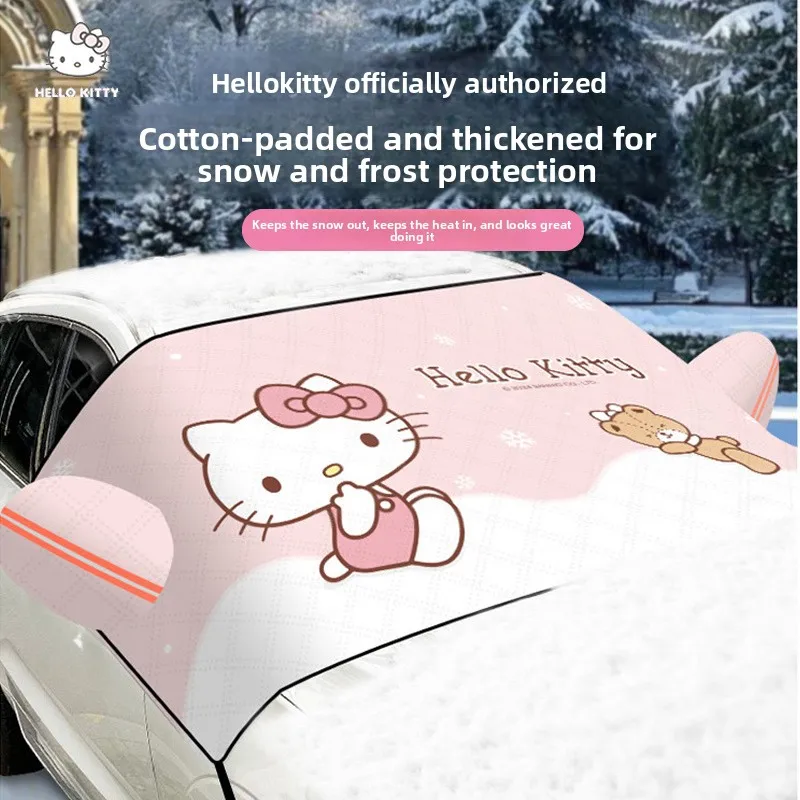 Hello Kitty Sunshade Cover Car Windshield Snow Sun Shade Waterproof Protector Automobile Magnetic Cover Car Front Windscreen
Hello Kitty Sunshade Cover Car Windshield Snow Sun Shade Waterproof Protector Automobile Magnetic Cover Car Front Windscreen