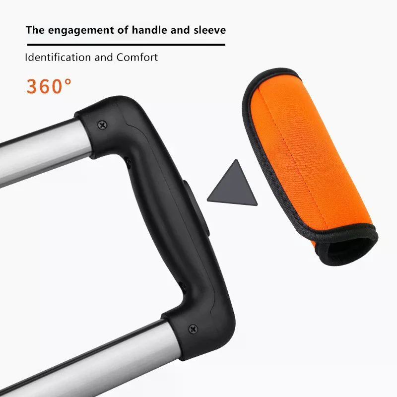 Comfortable Neoprene Luggage Handle Wrap Grip New Luggage Suitcase Bag Handle Identifier Stroller Grip Protective Cover Bag Part
Comfortable Neoprene Luggage Handle Wrap Grip New Luggage Suitcase Bag Handle Identifier Stroller Grip Protective Cover Bag Part