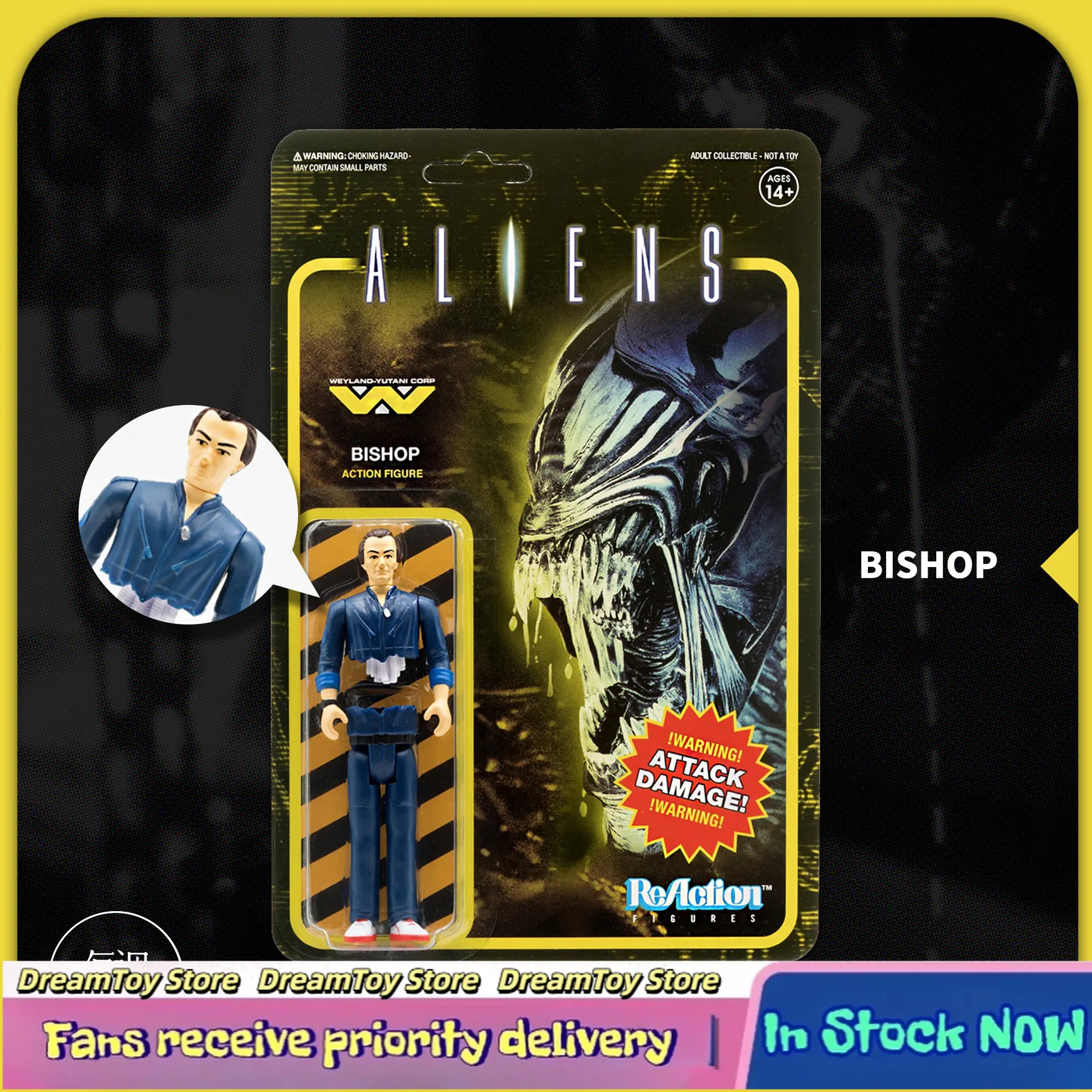 【In Stock】 Super7 3.75-inch ReAction Figure Hicks Hudson Ripley Action Dolls Animation Model Toys Collection Gifts
【In Stock】 Super7 3.75-inch ReAction Figure Hicks Hudson Ripley Action Dolls Animation Model Toys Collection Gifts
