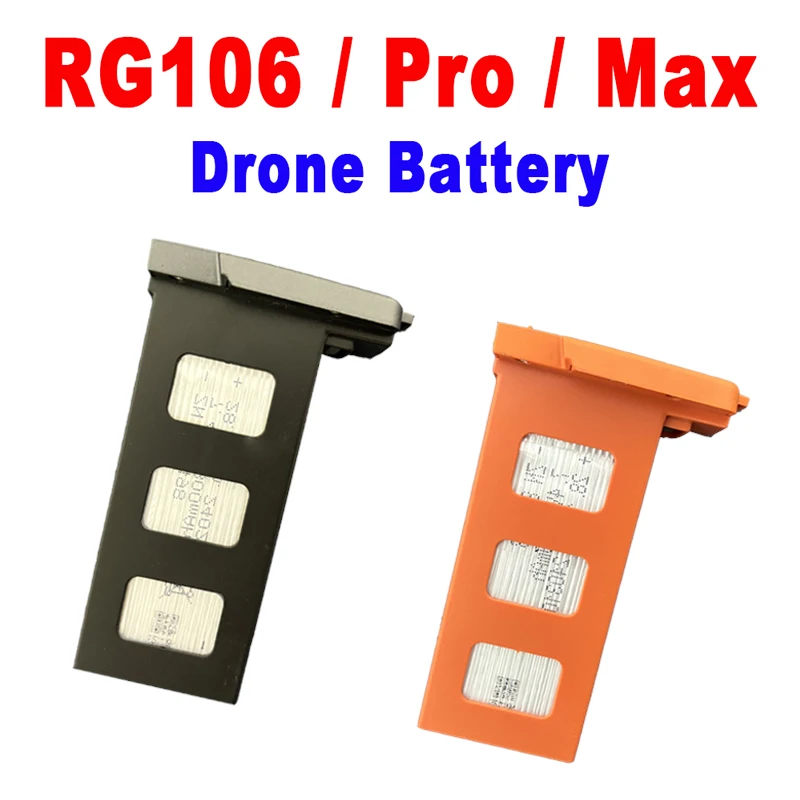Аккумулятор для дрона RG106 Pro, 7,4 В, 3800 мА/ч, 28 мин., длительный срок службы батареи для RG106 Max/ RG106, оригинальные аксессуары для аккумулятора, запчасти
Аккумулятор для дрона RG106 Pro, 7,4 В, 3800 мА/ч, 28 мин., длительный срок службы батареи для RG106 Max/ RG106, оригинальные аксессуары для аккумулятора, запчасти