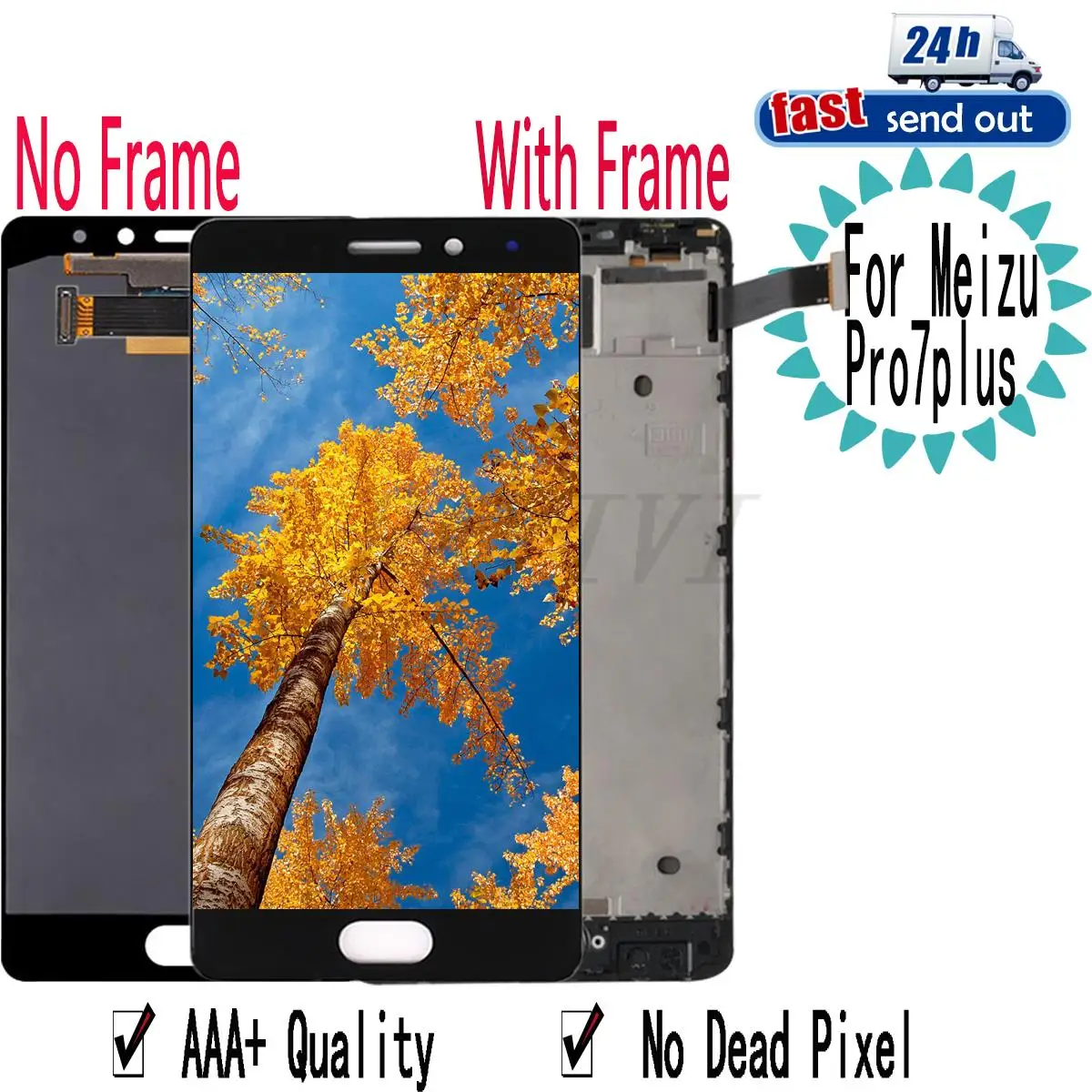 5.7" Pro7plus AMOLED For MEIZU Pro7 Plus LCD Display Touch Screen Digitizer Assembly Replacement For Pro7 Plus M793H
5.7" Pro7plus AMOLED For MEIZU Pro7 Plus LCD Display Touch Screen Digitizer Assembly Replacement For Pro7 Plus M793H