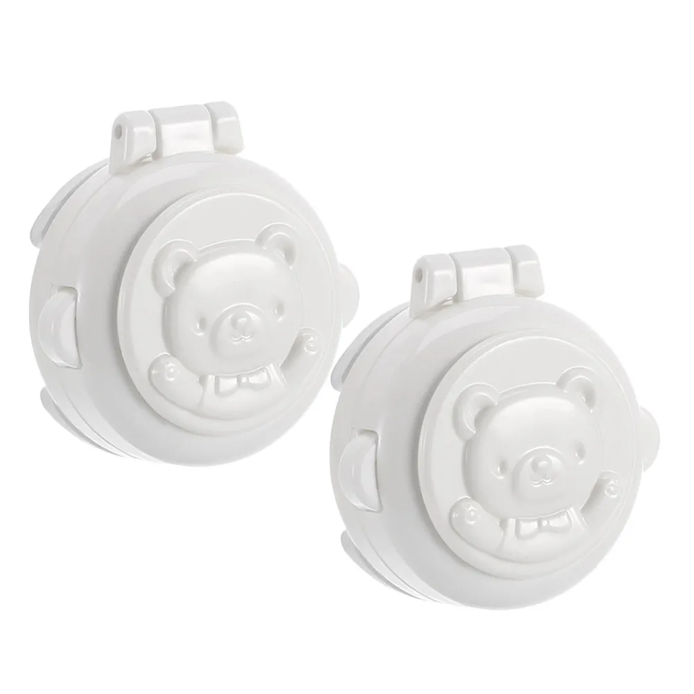 2Pcs Button Safety Locks Baby Proof Start Button Cover Car Washing Machine Child Security Protection Computer Prevent Accidental