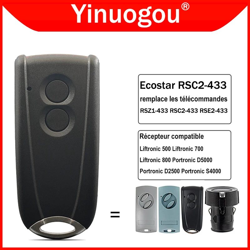 ECOSTAR RSC2 RSE2 433 дистанционное управление гаражной дверью, 433 МГц для детской фотомагнитолы 500, 700, 800, изображение D5000, D2500, S4000
ECOSTAR RSC2 RSE2 433 дистанционное управление гаражной дверью, 433 МГц для детской фотомагнитолы 500, 700, 800, изображение D5000, D2500, S4000