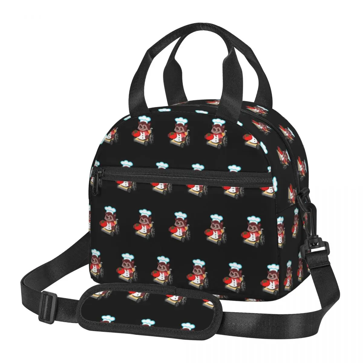 Cute Overcooked Wheelchair Raccoon Chef Gift Insulated Lunch Bag for School Bento Storage Food Boxes Cooler Thermal Lunch Tote
Cute Overcooked Wheelchair Raccoon Chef Gift Insulated Lunch Bag for School Bento Storage Food Boxes Cooler Thermal Lunch Tote