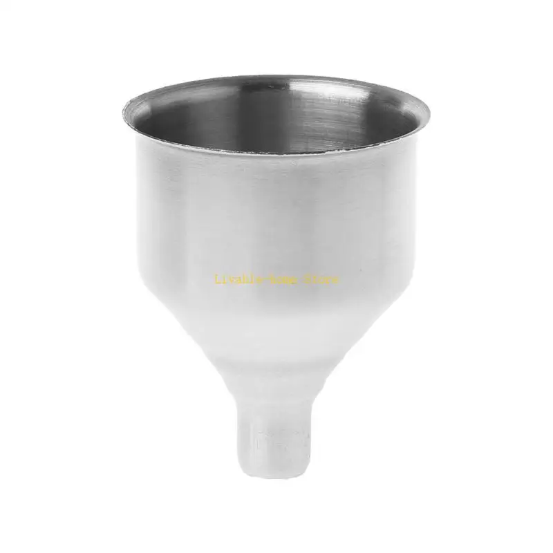 Stainless Steel Funnel Refill Filling Small Bottles Flasks Kitchen Spices Liquid B46D
Stainless Steel Funnel Refill Filling Small Bottles Flasks Kitchen Spices Liquid B46D