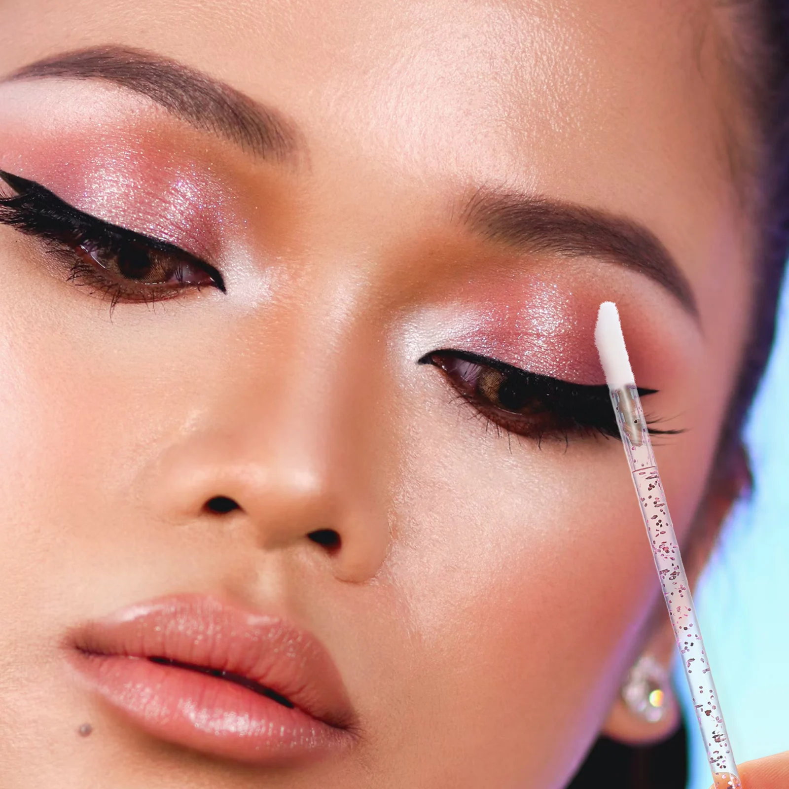 Flocking Lip Brushes Crystal Rod Eyeshadow Brush Makeup Tool Disposable Applicator Lipstick Mask Compact Portable
Flocking Lip Brushes Crystal Rod Eyeshadow Brush Makeup Tool Disposable Applicator Lipstick Mask Compact Portable