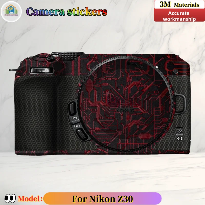 For Nikon Z30 Camera lens sticker, DIY skin, Precision tailoring wear-resistant protective film
For Nikon Z30 Camera lens sticker, DIY skin, Precision tailoring wear-resistant protective film