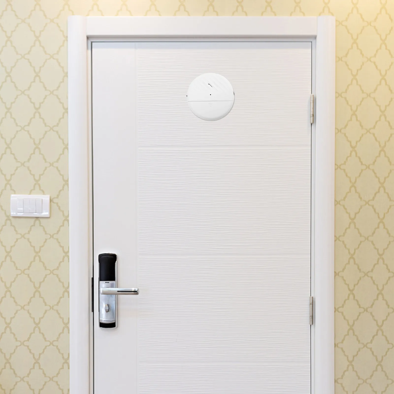 1Pcs Window Door Alarm 125Db Ultra-Slim Plastic Anti-Theft Vibration Sensor for Home Security Vibration Alert Window Alarm
1Pcs Window Door Alarm 125Db Ultra-Slim Plastic Anti-Theft Vibration Sensor for Home Security Vibration Alert Window Alarm