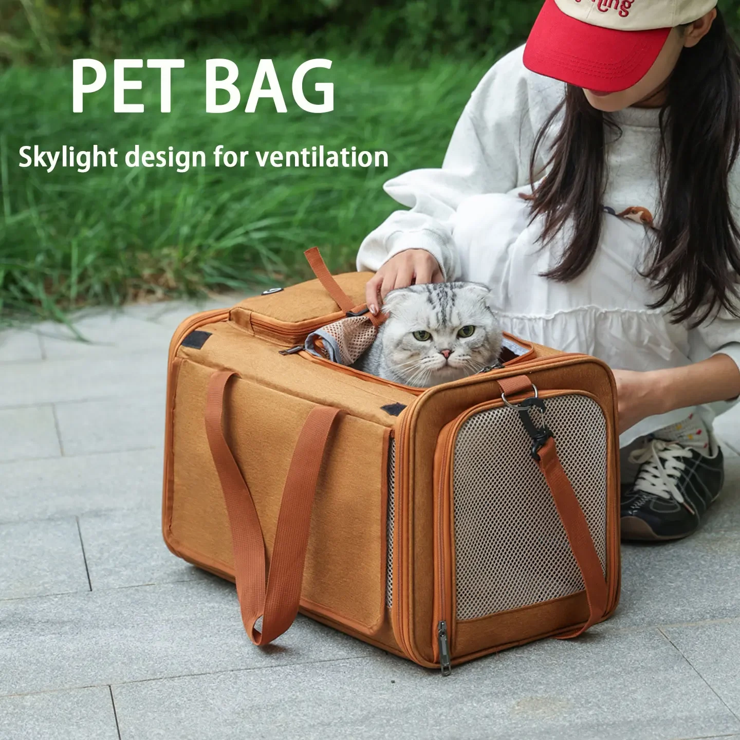 Large Capacity Pet Carrier Tote Bag Breathable Portable Oxford Fabric Shoulder Bag for Cats And Dogs
Large Capacity Pet Carrier Tote Bag Breathable Portable Oxford Fabric Shoulder Bag for Cats And Dogs