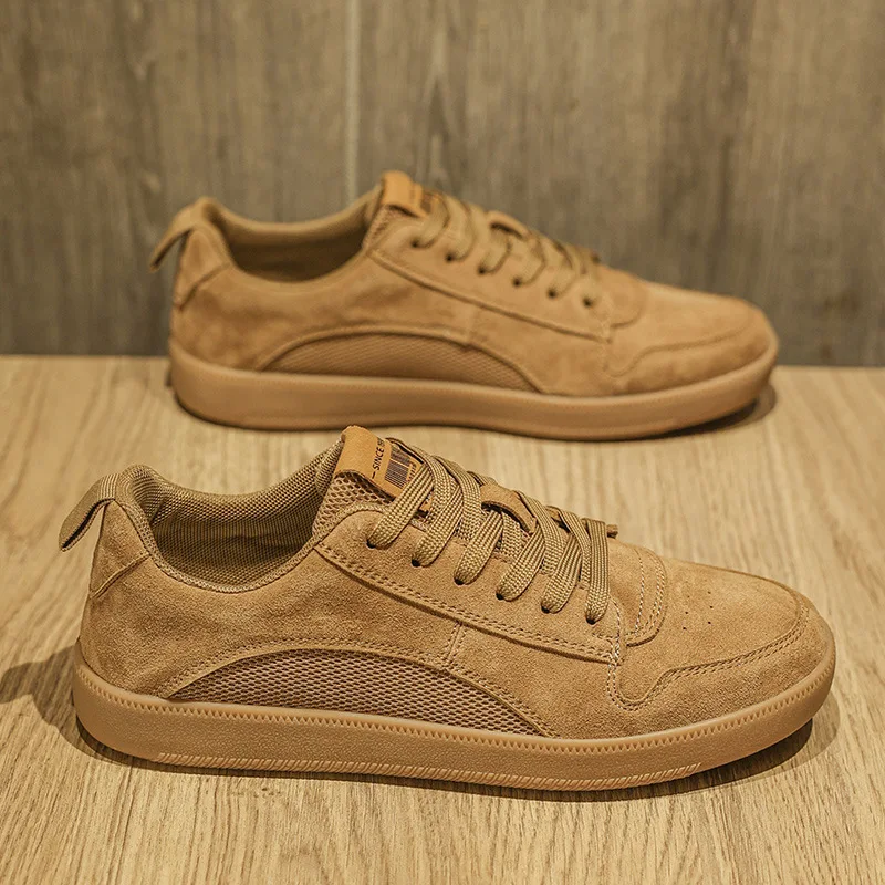 Genuine Leather Men's Casual Shoes Retro Breathable Low Top Board Shoe Outdoor Men's Sports Shoes
Genuine Leather Men's Casual Shoes Retro Breathable Low Top Board Shoe Outdoor Men's Sports Shoes