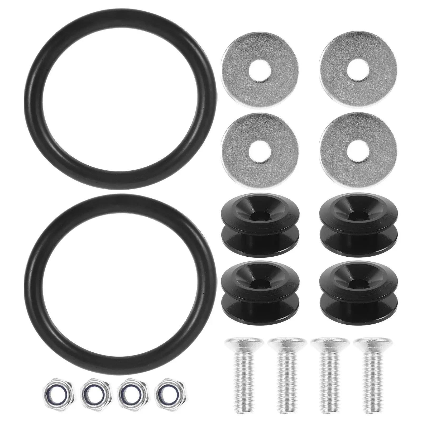 Quick Release Bumper Clips Black Car Modification Accessories Durable Sturdy Easy Installation Front Rear Bumper Fasteners Metal
Quick Release Bumper Clips Black Car Modification Accessories Durable Sturdy Easy Installation Front Rear Bumper Fasteners Metal