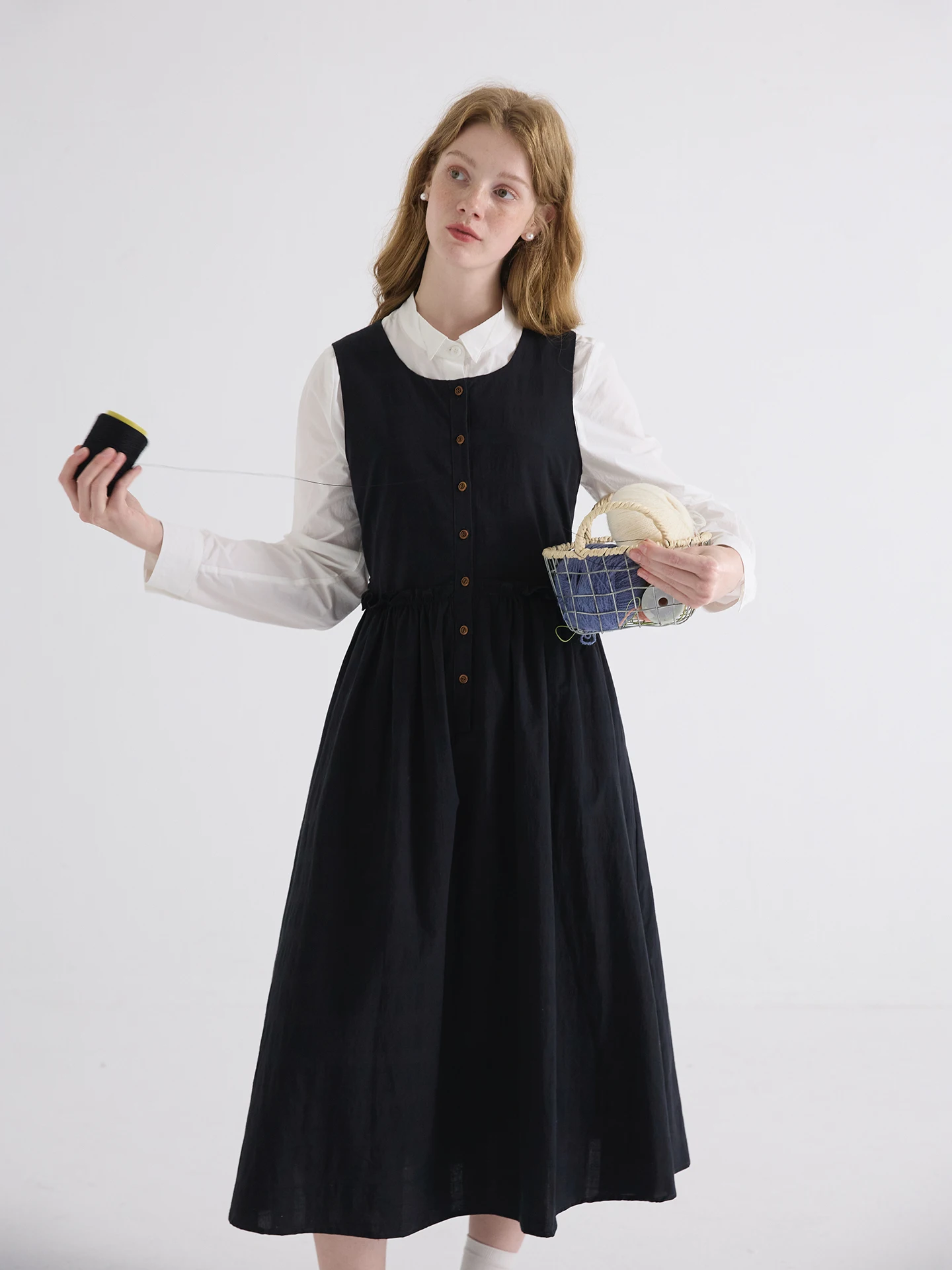 Willbewell Retro k Blue Plaid Embroidered Anti-Aging Midi Vest Dr Casual Cotton Svel Women's Dr
Willbewell Retro k Blue Plaid Embroidered Anti-Aging Midi Vest Dr Casual Cotton Svel Women's Dr