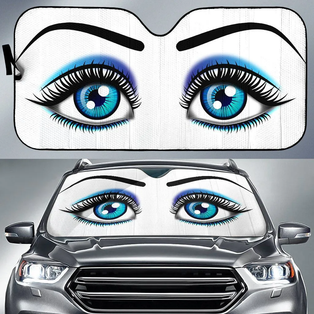 Auto Shade Car Sun Protection Front Window Cover Women Big Eyes Car Windshield Fashion Design Car Accessories Sun Shade Covers
Auto Shade Car Sun Protection Front Window Cover Women Big Eyes Car Windshield Fashion Design Car Accessories Sun Shade Covers