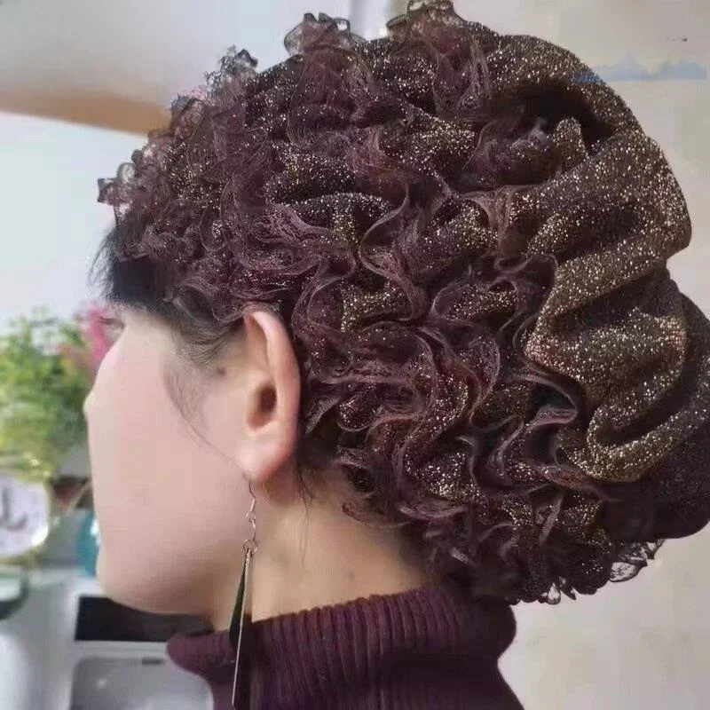 Fashionable Thin Mesh Lace Hair Cap Cover Grey Hair Spring Summer Autumn Winter Versatile Hair Styling Tool Women's Headwear
Fashionable Thin Mesh Lace Hair Cap Cover Grey Hair Spring Summer Autumn Winter Versatile Hair Styling Tool Women's Headwear