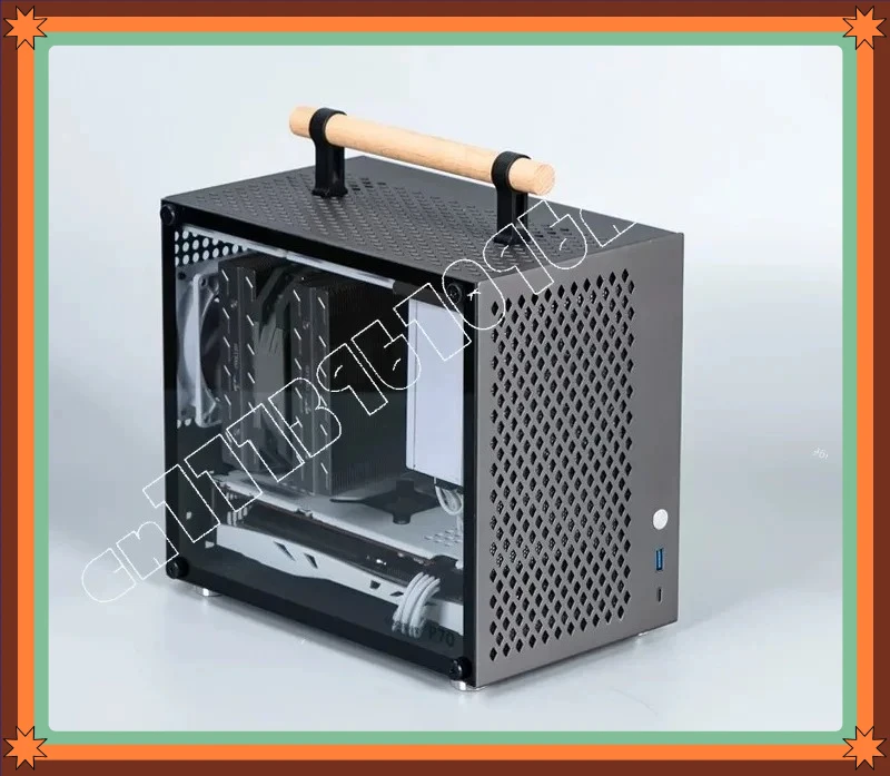 P70 All Aluminum Mini ITX Portable SFX Desktop in-line Non-C24U35A4 Small Computer Chassis
P70 All Aluminum Mini ITX Portable SFX Desktop in-line Non-C24U35A4 Small Computer Chassis