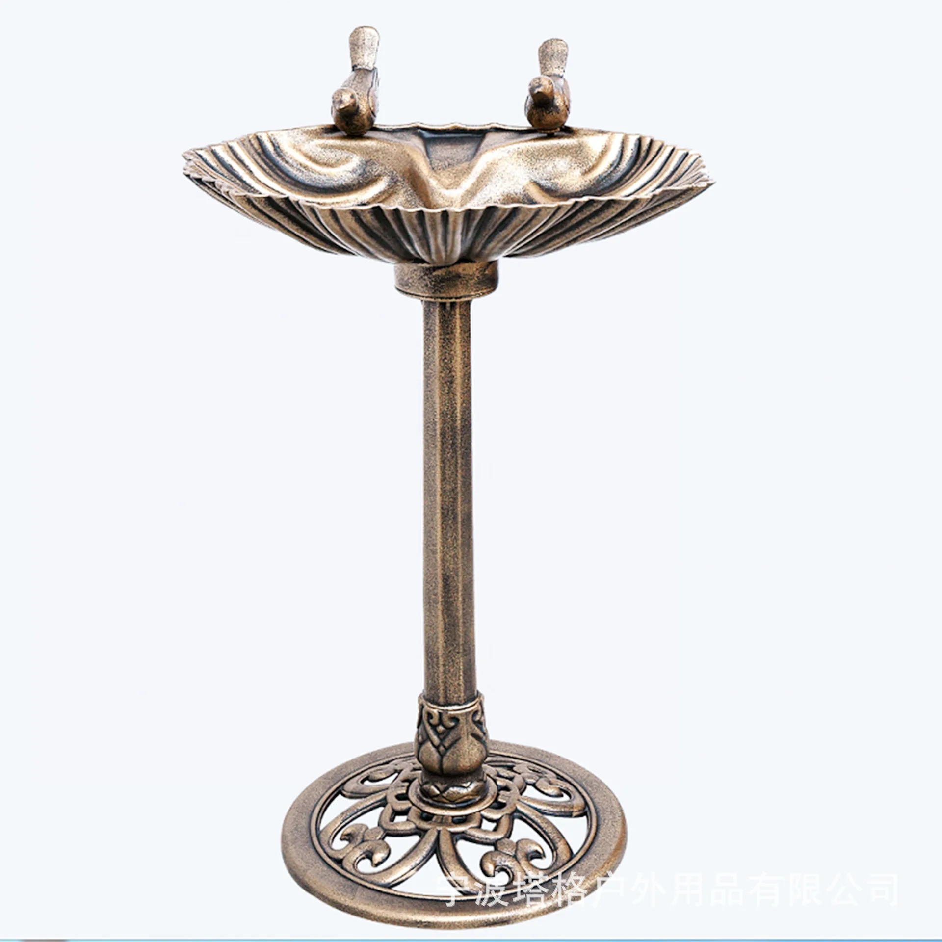Yjq shell bird bathtub household multi-functional with solar water pump
Yjq shell bird bathtub household multi-functional with solar water pump