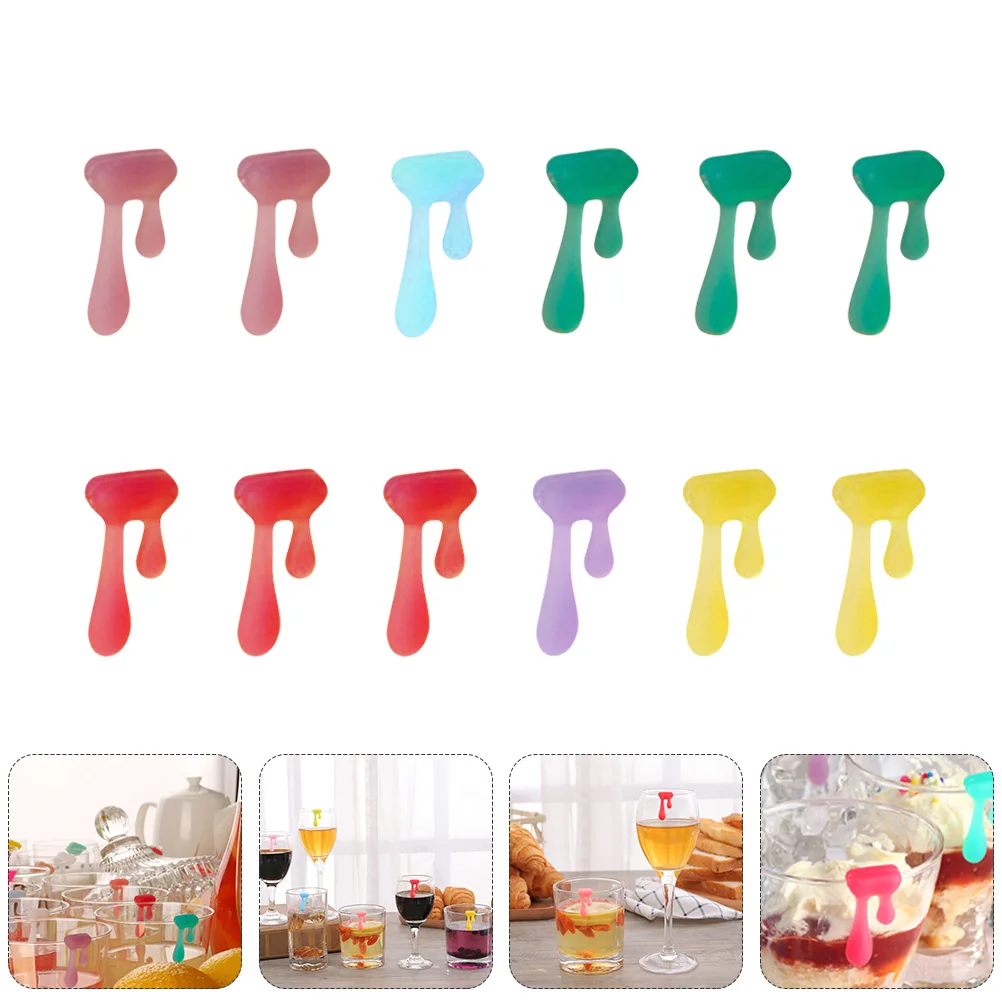 24pcs Water Drop Wine Glass Markers Silicone Party Charms Reusable Non-Slip Odorless Easy Clean Glass Marker For Party 
24pcs Water Drop Wine Glass Markers Silicone Party Charms Reusable Non-Slip Odorless Easy Clean Glass Marker For Party