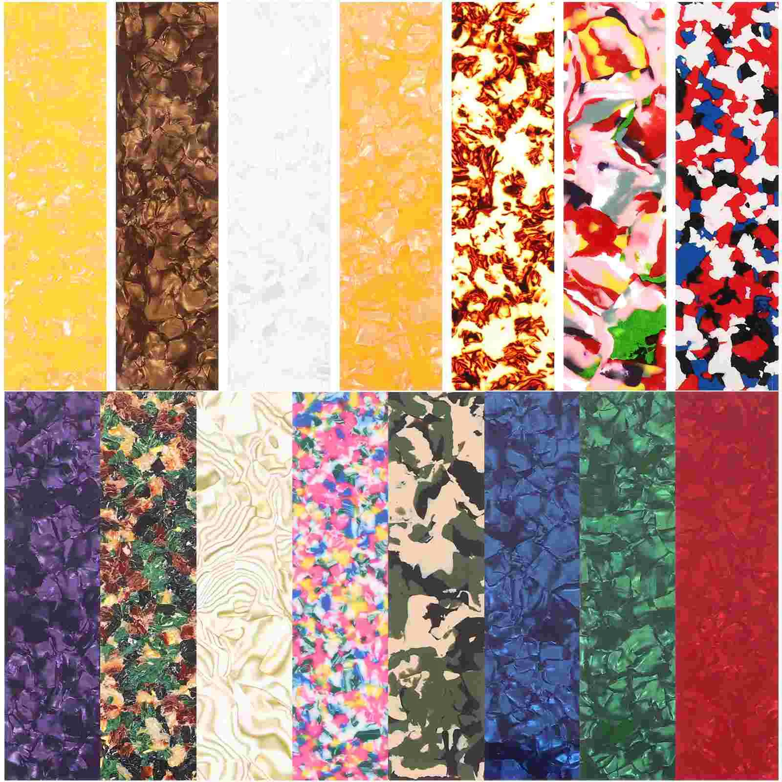 15 Pcs Guitar Pick Color Celluloid Striip Strip Suite Picks DIY Punch Durability Thickness
15 Pcs Guitar Pick Color Celluloid Striip Strip Suite Picks DIY Punch Durability Thickness