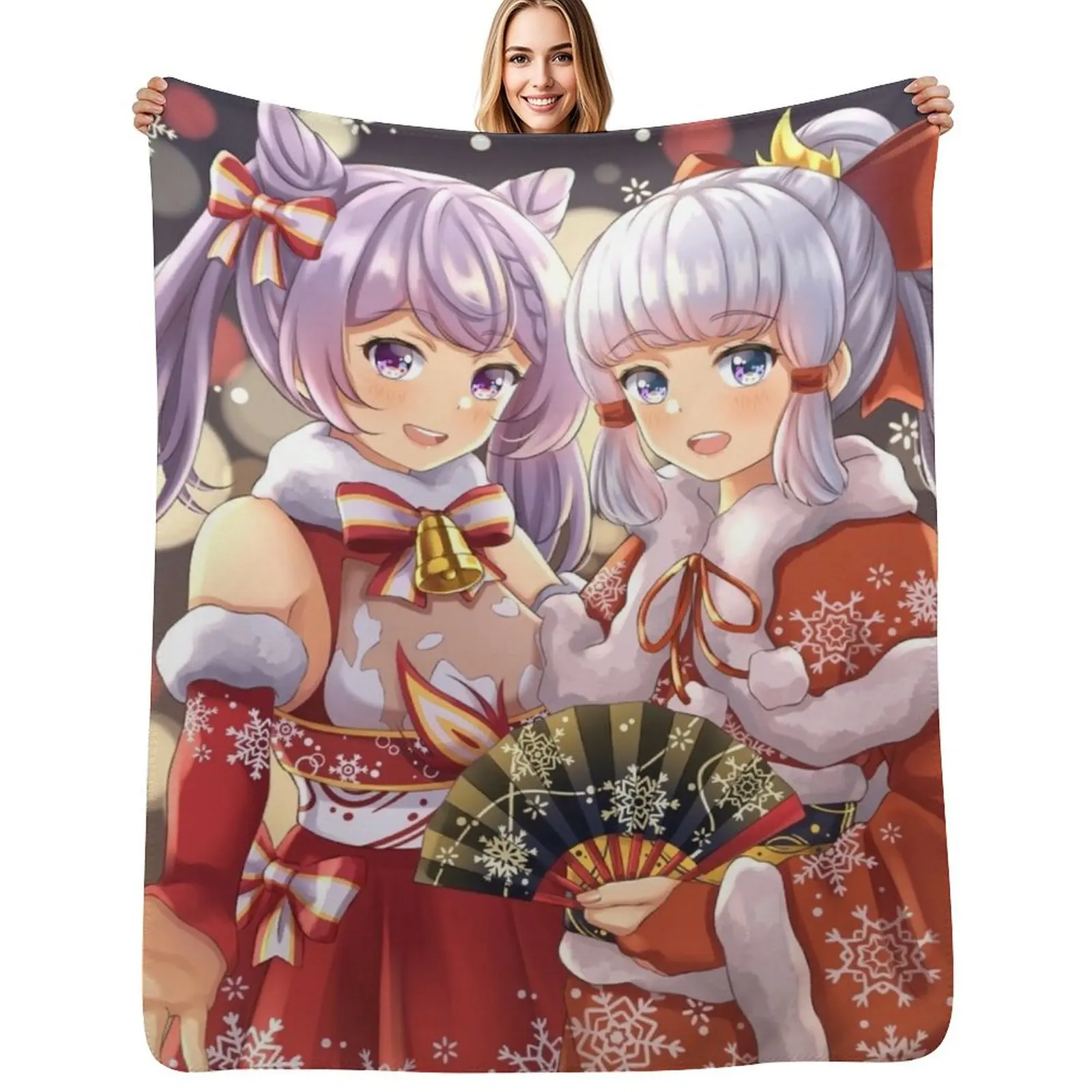 Ayaka and Keqing Throw Blanket Stuffeds Softest Decorative Beds Plush Blankets
Ayaka and Keqing Throw Blanket Stuffeds Softest Decorative Beds Plush Blankets