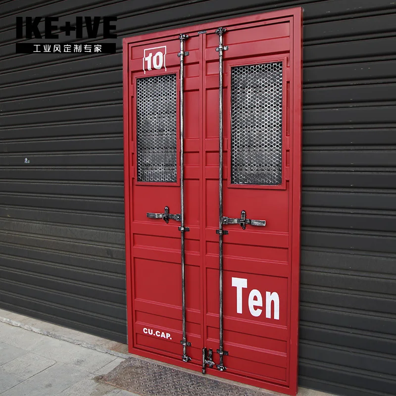Loft American industrial wind container, door creative iron door, store restaurant studio, personalized decoration iron door
Loft American industrial wind container, door creative iron door, store restaurant studio, personalized decoration iron door